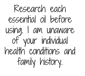 research each essential oil before using no one knows your unique family history