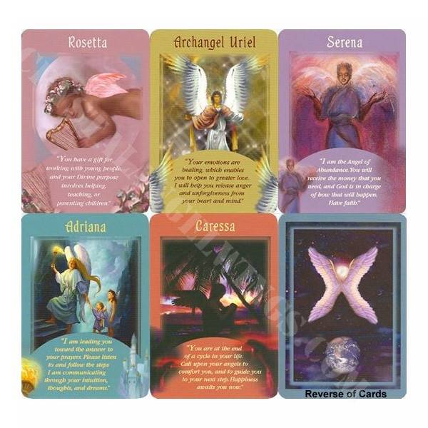 Messages From Your Angels Deck Doreen Virtue Oracle Cards Set