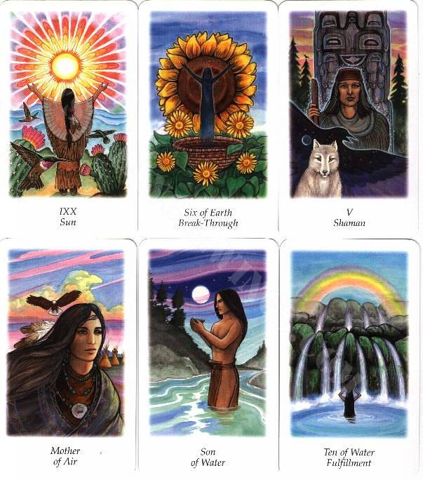 american Indian vision quest cards