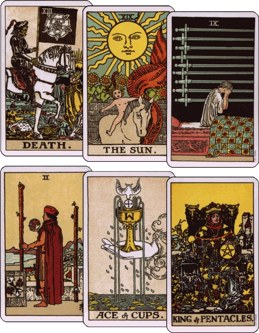 Slumber Billedhugger bølge Oracle and Tarot Cards - THE ORIGINAL RIDER WAITE TAROT