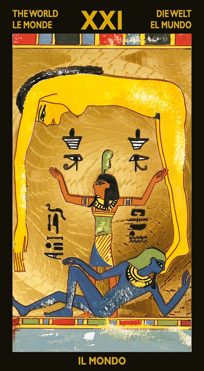 Oracle Tarot Cards - TAROT NEFERTARI By Alasia