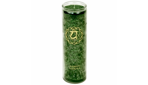  Aromatic Heart Chakra Candle       (100% natural candle)
