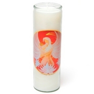 Ethnic Aromatic Candle Healing Lotus Angel Of Love Energy (100% natural candle)