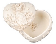 Angel Box Heaven's Love heart-shaped