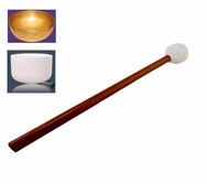 Crystal & Metal Singing Bowls rubber beater