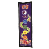 Bali Dragon/Kundalini energy chakra drop banner