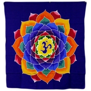 Bail OM  flower of life wall hanging