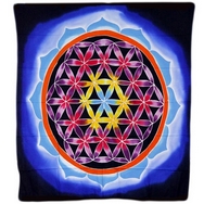 Bail  Flower of life & love wall hanging