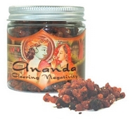 Prabhuji Herbal Resin Incense  Ramakrishnananda's Gifts  - Ananda (Clearing Negativity) - 2.4 oz.