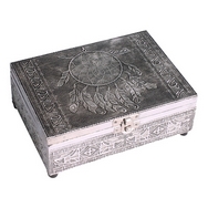 Stunning silver Dream catcher  Tarot Box