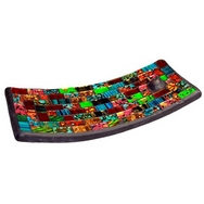 handmade mosaic stained glass  incense plates