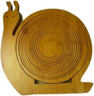 Bamboo Snail  Fruit Basket