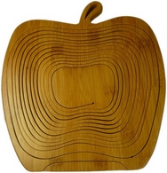 Bamboo Apple Fruit Basket