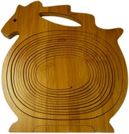 Bamboo Horse shaped Fruit Basket