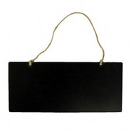 Chalk Board - Small Flat Board Strung 18x8cm