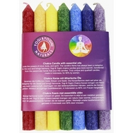 Chakra Fragrance Dinner style Candle - SET of 7 candles