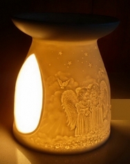 luxurious Angels & Doves Aromatherapy Essential  Oil burner