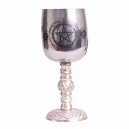 Pagan Pentacle Chalice Stainless Steel