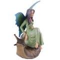 Enchanted Fairies Figurine - Riding Snail