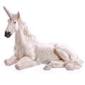 large Magical majestic spirit  guide Unicorn  in Black or White