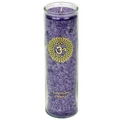  Aromatic Crown  Chakra Candle       (100% natural candle)