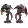 Skull Goblet Dark Legends Dragon Figurine