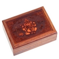  Indian Elephant God Ganesh  Engraved Box