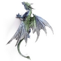 Wall Climber Dark Legends Dragon Figurine