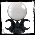 Triple Moon Crystal Ball Holder Stand
