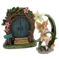 Ethereal realm Fairy - Woodland Fairy Door With Fairy