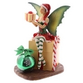 Fairy with Present and Bauble Christmas Figurine