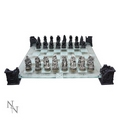 Vampire & Werewolf Chess Set  Nemesis Now