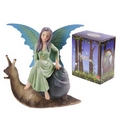 Enchanted Fairies Figurine - Riding Snail