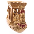 Decorative Gold Egyptian Canopy Boat