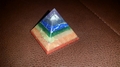 Sacred Chakra Crystal  Pyramid
