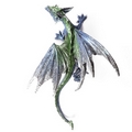 Wall Climber Dark Legends Dragon Figurine