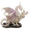 Ice Dragon  Mother Fantasy Winter Warrior Dragon Figurine