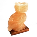 Animal salt lamp - Owl 2-3kg