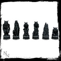 Vampire & Werewolf Chess Set  Nemesis Now