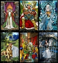  Tarot of the Illuminati Boxed Set: 78 Full Colour Gold Foil Cards and 160p Book