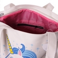 Unicorn Zip up shoulder bag  (I Don't Believe In Humans Slogan)