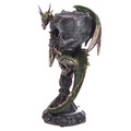 Skull Goblet Dark Legends Dragon Figurine