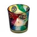 Colourful  Chakra's candle tea light holder