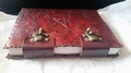 Embossed Pentagram  Book Of Shadows Leather Journal