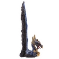 Fantasy Dragon Geode Crystal Upright Incense Stick Burner