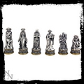 Vampire & Werewolf Chess Set  Nemesis Now