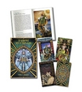  Tarot of the Illuminati Boxed Set: 78 Full Colour Gold Foil Cards and 160p Book