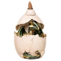  Cute Baby Dragon Back Flow Incense Burner