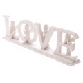 White LOVE Cherub Letters