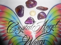 Ametrine Crystal large Tumblestones  (citrine & amethyst mix)